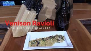 Tail water Lodge Chef John Grainger cooks Venison Ravioli