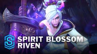 Spirit Blossom Riven Wild Rift Skin Spotlight