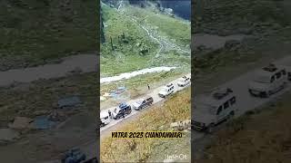 Yatra road Chandanwari Pahalgam #yatra2023 #ytshorts #shortvideo