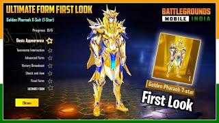 BGMI/PUBGM PHARAOH'S LEVEL 7 ULTIMATE FORM Battlegrounds Mobile India @Priyank1798GC