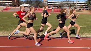 Workout Wednesday: Katelyn Tuohy & NC State 5x800, 2x400/200/200