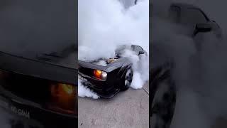 That cold air intake sucking up all the burnout smoke