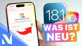 iOS 18.1 ist da - Was ist neu? - MEHR als nur Apple Intelligence! | Nils-Hendrik Welk