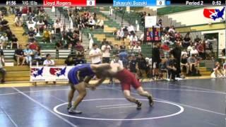 Sunkist Freestyle 74kg - Lloyd Rogers vs. Takayuki Suzuki