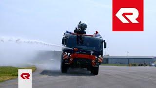 The PANTHER 8x8 on test drive - Rosenbauer