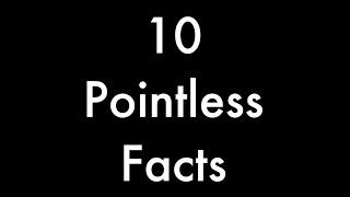 10 Pointless Facts #shorts