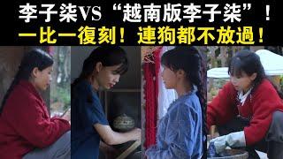 膽大包天！李子柒VS“越南版李子柒”，一比一復刻，連狗都不放過！#李子柒#Bếp Trên Đỉnh Đồi#越南版李子柒#