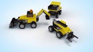 Lego 31041 | Construction Vehicles | Lego 3D Review