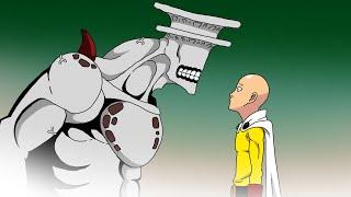 If Saitama in kaiju no 8 univers fananimation  [saitama vs kaijo no 9]