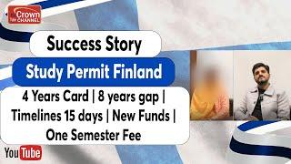 Success Story: Finland Study Visa l | A-Type Residence Permit | Top Finland Study Visa Consultant