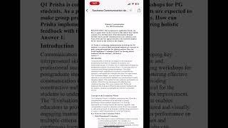 Business Communication (NMIMS Assignment Dec 2024) #makemyassignments #assignmenthelp #assignments