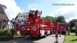 Garage/woningbrand in Dalen