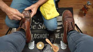 Escape Your Stress! Relax | Angelo Shoe Shine ASMR