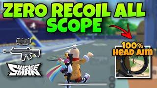  All Scope Zero Recoil + Gyroscope in SAUSAGE MAN | Tips and Trick To Reduce Recoil