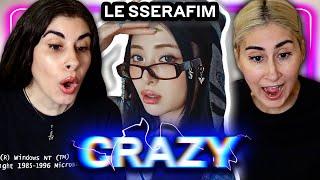 GAYS REACT to LE SSERAFIM (르세라핌) 'CRAZY' OFFICIAL MV!