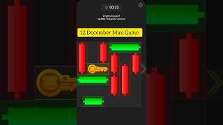 12 December Hamster Kombat Daily Mini Game Puzzle Solved Today #minigame #hamstercombat