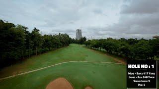 Bangalore Golf Club | FPV from Hole No 1