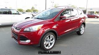 2013 Ford Escape Titanium 4WD Start Up, Exhaust, and In Depth Review