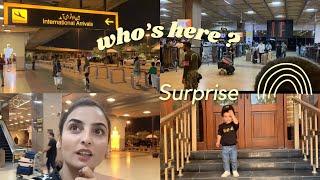 Who’s here ? Hum Airport kis ko lene gy ?  | Mikael got haircut