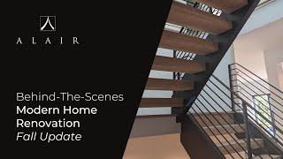 Modern Home Renovation Fall Update: Behind-The-Scenes | Alair Arlington