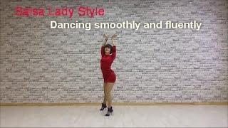 Salsa lady style - dancing fluently and smoothly by Anna LEV