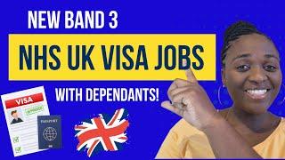 Band 3 NHS UK Jobs Giving Visa Sponsorship, to Move With Family