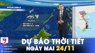 Dự báo thời tiết đêm nay và ngày mai 24/11. Bắc Bộ sắp đón thêm không khí lạnh, Trung Bộ mưa to