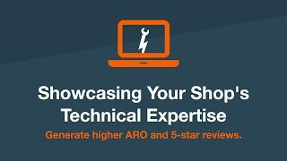 ShopWare Webinar: Showcasing your shop's technical expertise.