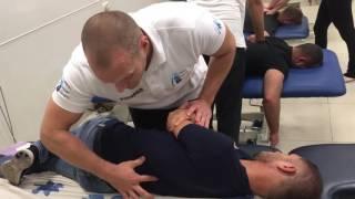 T12/L1 lumbar manipulation / osteopathic manipulation training