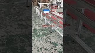 Chain conveyor testing in MAXSEN conveyor factory