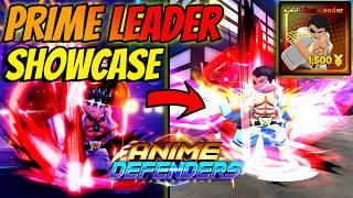 *NEW* Meta DOUBLE EVO Prime Leader Showcase Anime Defenders Update 6