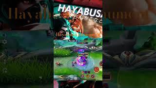 Hayabusa the best ass 2023 mobile legend @arsyahfin arsyah