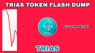 TRIAS CRYPTO FLASH DUMP UPDATE IN 2024‼️ KUCOIN DELIST TRIAS TOKEN‼️ EMERGENCY NEWS FOR TRIAS COIN