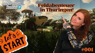  LS22 | Der Startschuss: Feldabenteuer in Thüringen | Mit @SColt27 | Gameplay | Lets Play | #001