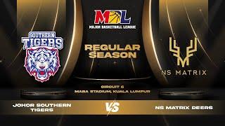 [ENG] MBL Regular Season 2024 | G26 |  Johor Southern Tigers vs NS Matrix Deers