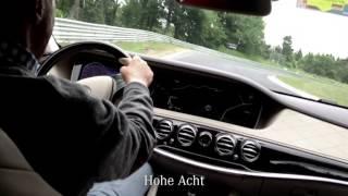 Niki Lauda (and special guest!) on the Nordschleife in the S-Class