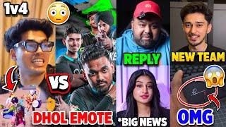 2 Matter Explained with BADLA All SHOCKED Reaction Jonathan 1v4 Team Soul & Dhol DANCE S8ul,Jelly