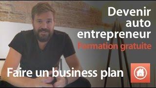 Auto entrepreneur - Comment faire un business plan