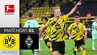 Borussia Dortmund - Borussia M'gladbach 3-0 | All Goals | Matchday 1 – Bundesliga 2020/21