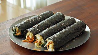 A new way to make gimbap‼️ It's faster and easier.