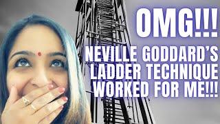 Neville Goddard’s Ladder Technique🪜| Works 100% | Manifest ANY desire |Shocking Results