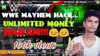 unlimited money and character in wwe mayhem | tech by vineet | in hindi