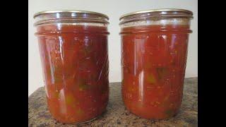 The BEST HOMEMADE SALSA | How To Can Salsa | Canning Salsa With Homegrown Ingredients