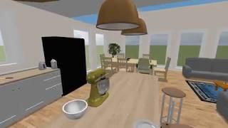 Sweet Home 3D - Quick and Simple Walk Around Of House Extension