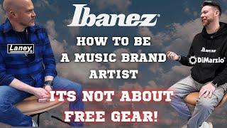 Its Not About Free Guitars - How To Become A Brand Artist