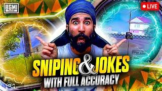 BGMI LIVE : SNIPING + FUN + JOKES | GTXPREET PUBG LIVE | BGMI 3.5 UPDATE