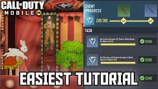 How To Complete All Easter Egg Battle Royale Task! FULL GUIDE FOR EASTER EGG EVENT | COD MOBILE