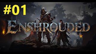 Lets Play Enshrouded Folge#01 Wir Erwachen zum Leben!!