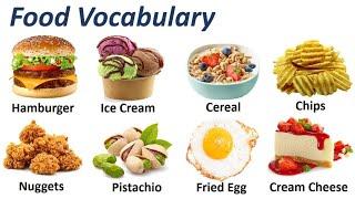 Food Vocabulary | Learn Food Vocabulary in English With Pictures For Beginners