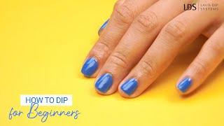 HOW TO DIP: A Perfect Color Dip Manicure on Natural Nails